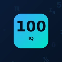 أيقونة World's Top 100 Math IQ Test